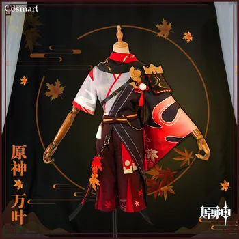 Anime Genshin Impact Kiryu Kazuha Joc de Uniforma Costum Cosplay Costum de Halloween Petrecere de Carnaval Costum Pentru Bărbați 2021 NOI