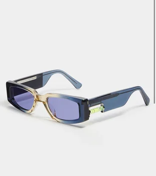 Calitate de Top de Designer de Brand Pătrat ochelari de Soare pentru bărbați și femei Brand de Lux ochelari de Soare de Designer la Modă Stil heron