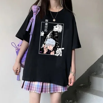 Jujutsu Kaisen T-Shirt Animegojo Satoru Tricou Vrac Unisex Top De Vara Cu Maneci Scurte