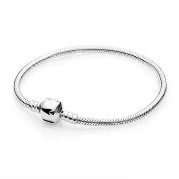 Noua moda șarpe lanț de argint placat cu aur brățară rotundă catarama unic pentru femei cadouri bijuterii
