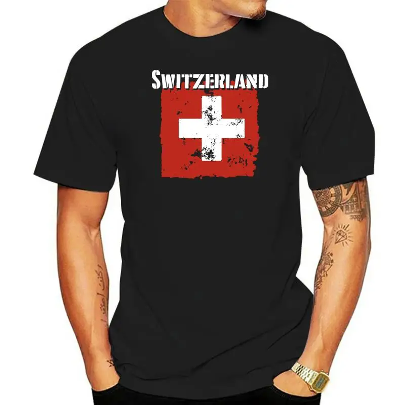 Elveția T-Shirt Pavilion T-O Bucata De Călătorie De Suveniruri Bluza Tee Elveția Pavilion Topuri Imagine 0