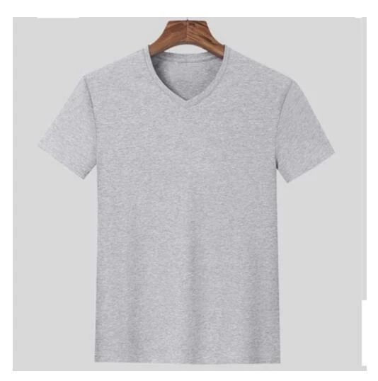 vara Bărbați v-neck T-Shirt Short Sleeve modal elasticitatea întinde plus dimensiune 10XL 15XL 12XL Liber Casual uzura acasă teuri topuri subtiri Imagine 3