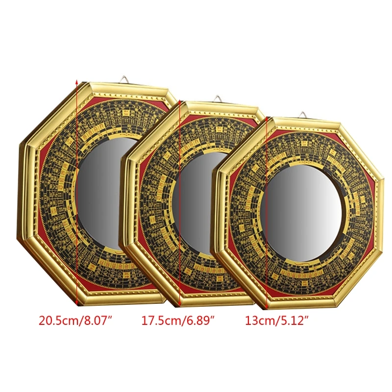 Oglindă Rotundă Tradițională Chineză Antică Oglinda Convex Oglindă Concavă Cadou Imagine 5