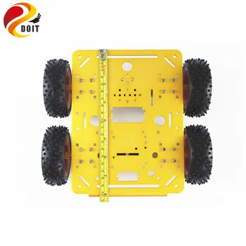 C300 Robot Inteligent Șasiu Auto Controlat de Android și iOS, Telefon bazat pe Nodemcu ESP8266 4WD Car DIY Jucărie Robot Android