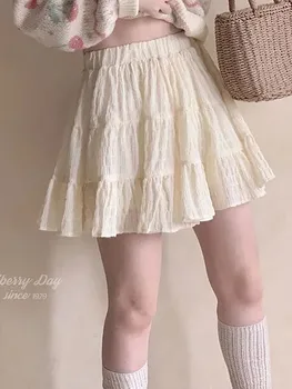 Japoneze Kawaii Femei Tort fusta Harajuku fuste Scurte femeie de moda 2022 Moda de vara Dulce streetwear fusta Mini y2k haine