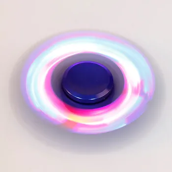 Lumini cu LED-uri mână spinner Spinner Jucărie Nervozitate Mâna Spinner Pentru Autism și ADHD Crește Concentra Ține Mâinile Ocupate Diy Jucărie RC Kit Parte