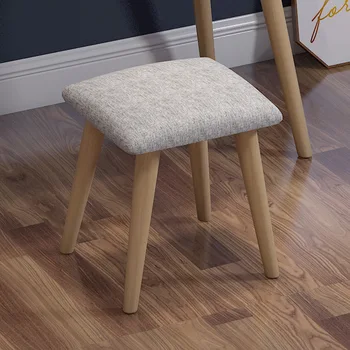 Masa de toaleta pătrat mic scaun mic scaun mic