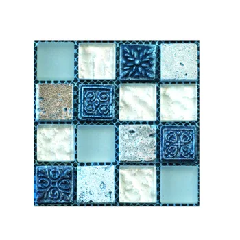 Placi de mozaic autocolante 3d tridimensional de autocolante de perete rezistent la apa de baie auto-adeziv tapet bucatarie ulei-dovada autocolante