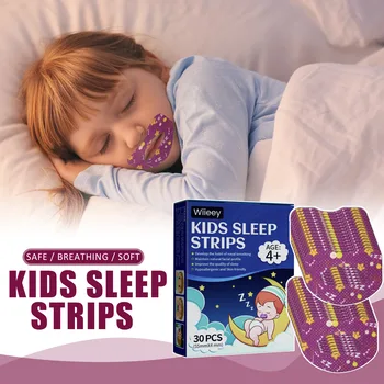 Respirație gură de Corecție Patch-uri pentru a preveni dormit sforăit și sforăitul gura de etanșare patch-uri pentru copii pe timp de noapte